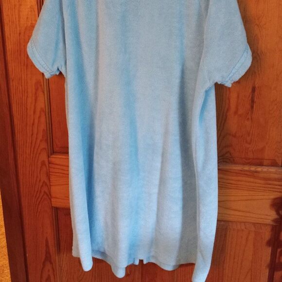 Bath Robe by Croft  & Barrow Mint Green color - Picture 3 of 7